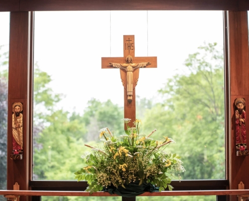 Altar & Window in Springtime
